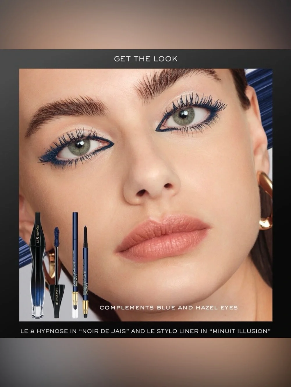 Lancôme Le 8 Hypnose serum infused mascara in blue noir de jais limited edition